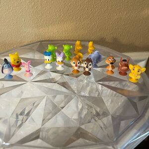 Disney Miniature Popz Figures Pooh Lion King Donald 16 total